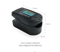 Factory LED fingertip oximeter finger clip blood oxygen saturation pulse monitoring